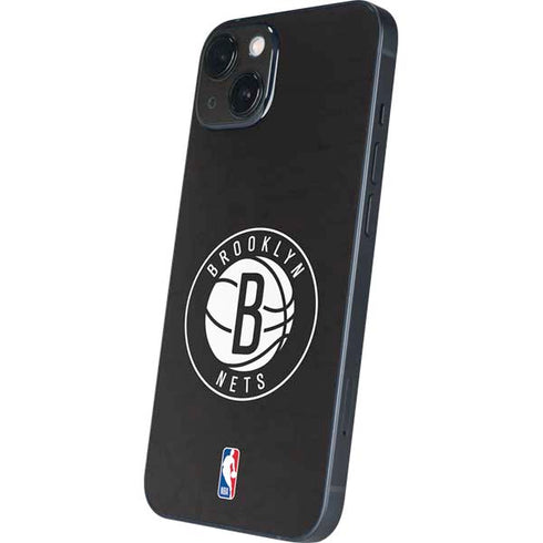 NBA Brooklyn Nets Distressed iPhone 14 Plus Skin
